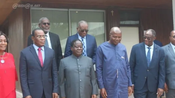 Suivez en direct : le point de presse de Bédié et Affi N’Guessan