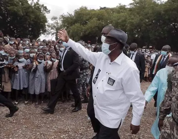 Ouattara dans le Denguélé avant la présidentielle du 31 octobre