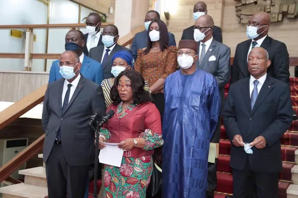 La mission CEDEAO-UA-ONU à Ouattara : « nous voulons atteindre un consensus pour avoir des élections apaisées, crédibles et inclusives »