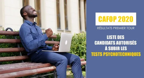 CAFOP 2020: les résultats disponibles, voici le lien pour les consulter