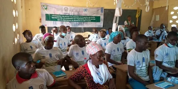 Biankouma : des jeunes du département bénéficie d’une formation