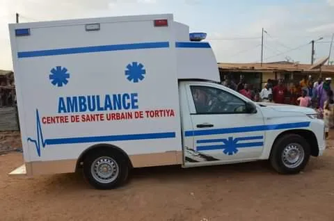 Centre urbain de Tortiya : don d’une ambulance de réanimation