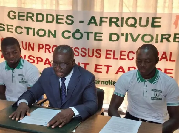 Présidentielle Ivoirienne 2020: le GERDES AFRIQUE-CI qualifie le scrutin de  transparent et démocratique