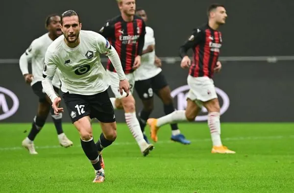 Ligue Europa : Lille s’impose face à l’AC Milan