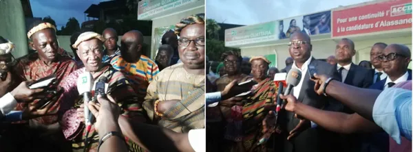 Dialogue Bédié – Ouattara : engagement des chefs traditionnels du centre