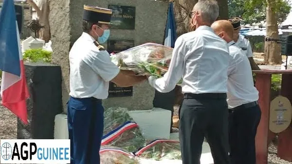 Guinée : les soldats français et guinéens tombés honorés