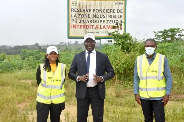 Zone industrielle d’Akoupé-Zeudji : les 329 ha bientôt disponibles