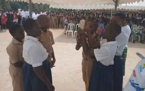 Les nouveaux élèves de sixième du Collège Nanan Boa Kouassi III officiellement intégrés  – Actualité ivoirienne 25/11/2020