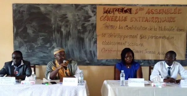 Lycée municipal de Sikensi : le personnel exhorté à contribuer au succès de leur mutuelle