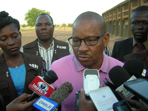 Hamed Barry, président de la CENI au Burkina prévient : « ne comptez pas sur moi pour violer la loi »