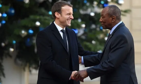 Réélection d’Alpha Condé : Macron écrit au président guinéen