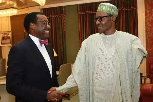 Industrie de l’énergie pour 2021 : le président Buhari figure sur la liste des 25 acteurs