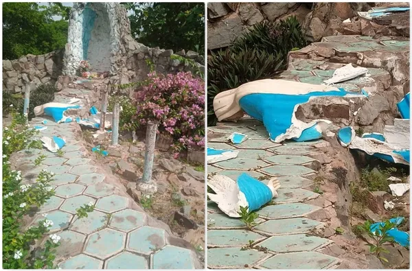 Qui a profané la grotte mariale d’Assaougoué à M’Batto ?