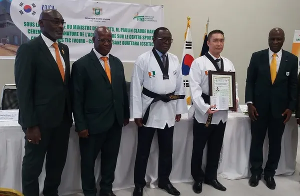 Le ministre Danho Paulin élevé au grade de CN 5è DAN de taekwondo – Actualité ivoirienne 04/12/2020