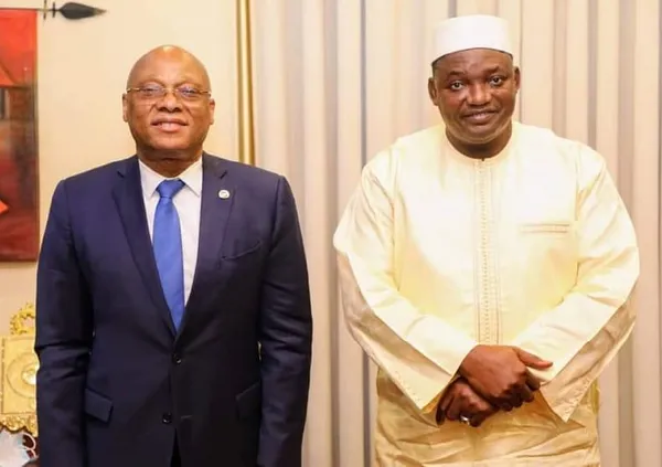 CEDEAO : le président de la Commission rencontre les autorités gambiennes