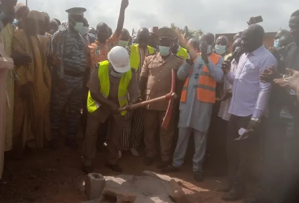 Dabakala : lancement de travaux de rénovation des voies de la sous-préfecture