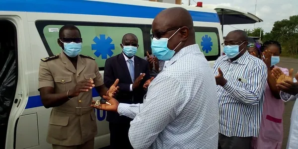 CHR de Séguéla : le centre équipé d’une ambulance médicalisée