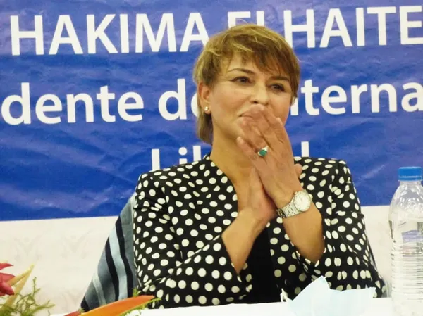 Conférence de Hakima El Haite, présidente de l’international libéral à Abidjan