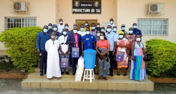 Dons de matériels sanitaires aux populations de Taï – Actualité ivoirienne 23/12/2020
