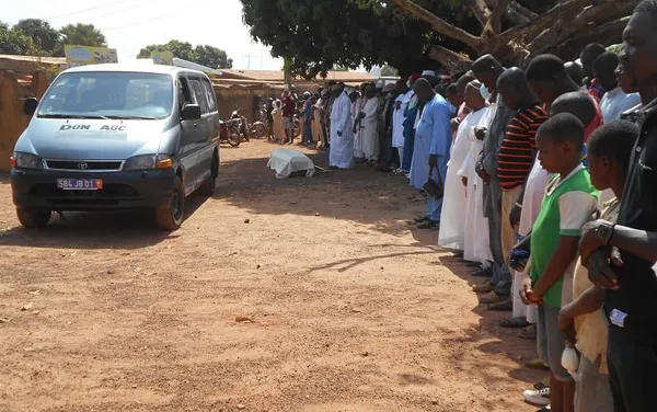 Don de corbillard à une communauté musulmane à Korhogo