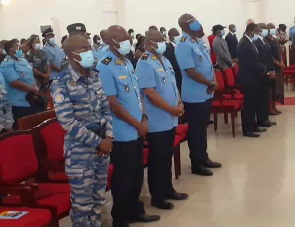 Levée de corps du commissaire Akoun Charles Étienne ce 4 décembre 2020 : en images