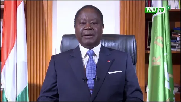 Discours du nouvel an 2021 du président Bédié : « mon engagement pour la Côte d’Ivoire ne faiblira jamais »