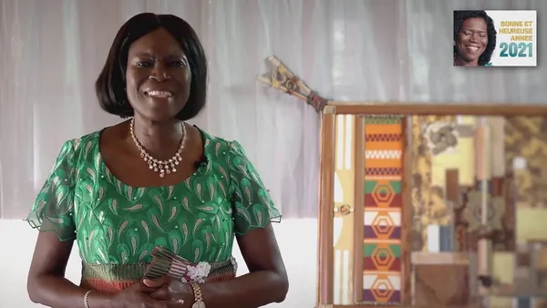 Message de nouvel an 2021 de Simone Gbagbo