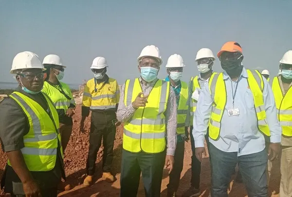 Mine d’or de Yaouré : les travaux de construction réalisés à plus de 95%