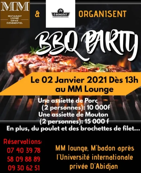 Réveillon 2021 de la Saint Sylvestre au Barbecue Party