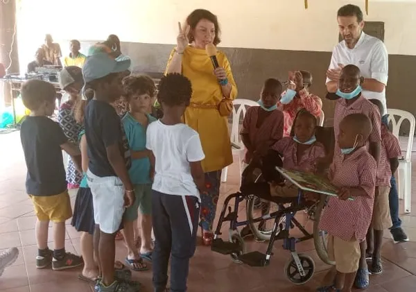 Noël 2020 à l’orphelinat de Bingerville : la fondation Gandour apporte de la joie aux enfants