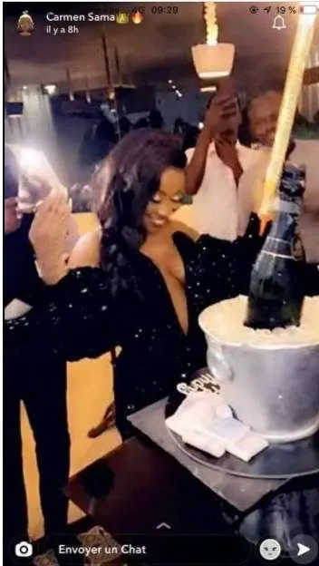 Carmen Sama dépense une somme exorbitante pour son anniversaire