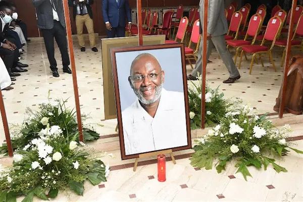 Dominique Ouattara au domicile de Sidy Diallo
