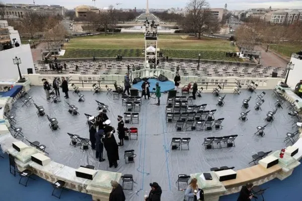 Etats-Unis : Incendie à proximité du Capitole