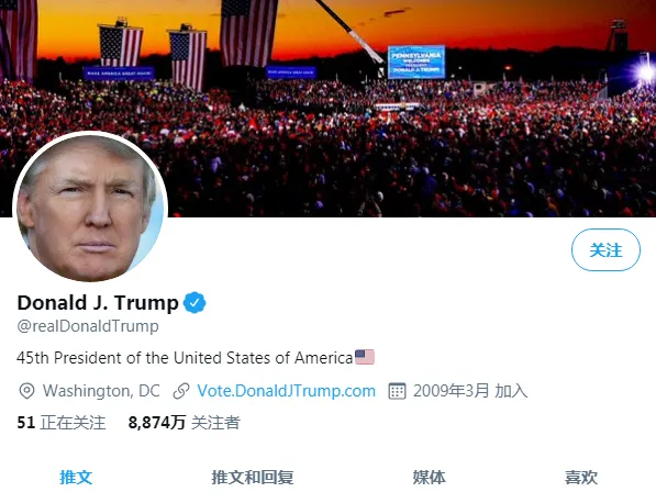 Donald Trump: Twitter et Facebook suspendent ses comptes