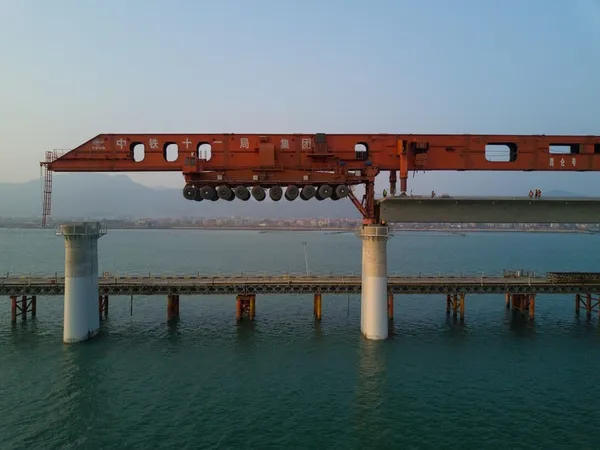 Chine : construction d’un pont au-dessus de la mer au Fujian – Actualités 09/01/2021