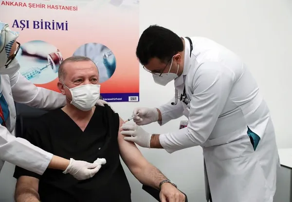 Vacciné contre le COVID-19, le président turc ne ressent aucun effet secondaire – Actualités 15/01/2021