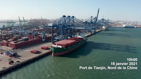 Chine : le port de Tianjin achève sa transformation intelligente – Actualités 18/01/2021