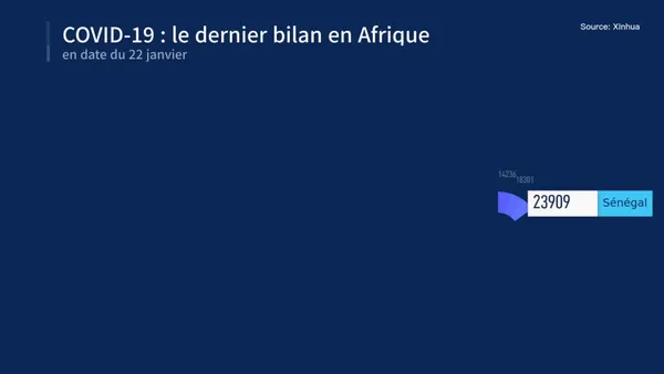COVID-19 : le dernier bilan en Afrique en date du 22 janvier – Actualités 22/01/2021