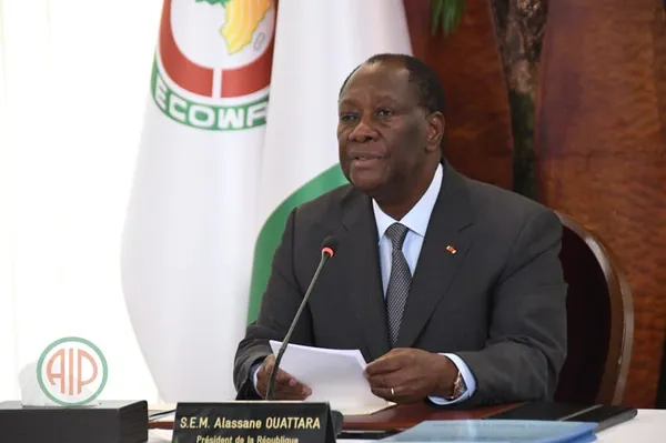 Alassane Ouattara reçoit les vœux du gouvernement