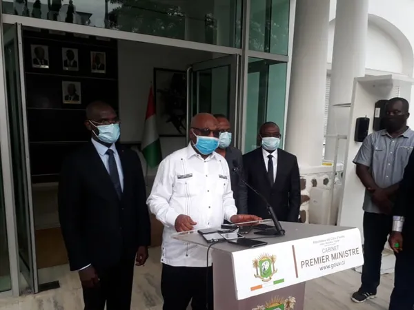 Hamed Bakayoko et Assoa Adou discutent du retour de Gbagbo