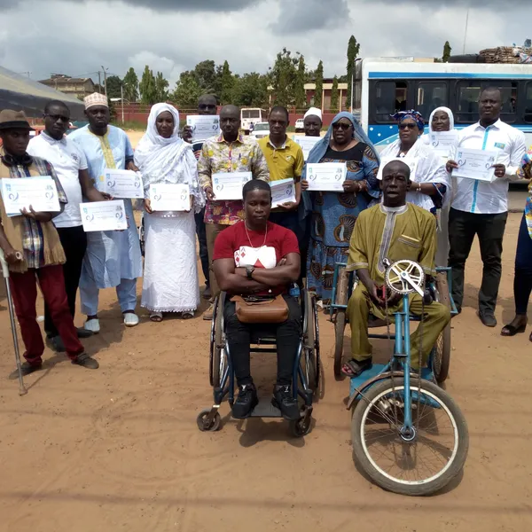 Dabou : les personnes en situation de handicap satisfaites