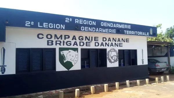 La gendarmerie de Danané complétement rénovée