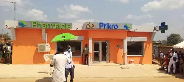 Prikro : inauguration d’une première pharmacie