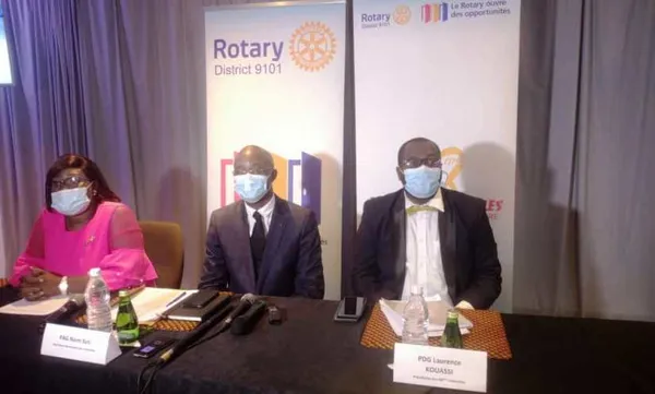 Rotary clubs de Côte d’Ivoire : la 38e réunion des intervilles sous le sceau du Covid-19
