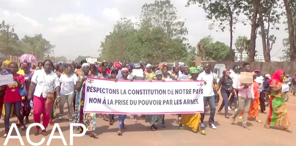 Violences en Centrafrique : un collectif des associations marche pour la paix
