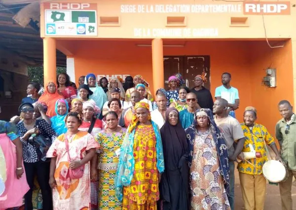 Législatives 2021 à Gagnoa : des militants RHDP réclament le maintien de leur candidat