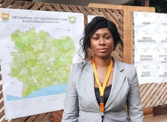 Législatives à Djébonoua : Mlle Koffi Affoué Emma candidate