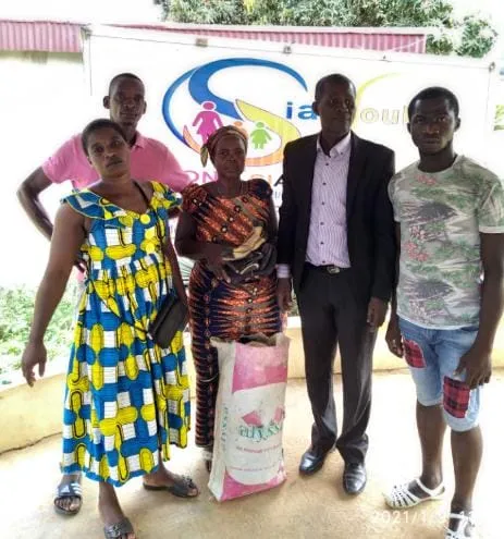 Bocanda : des kits alimentaires distribués aux veuves et orphelins
