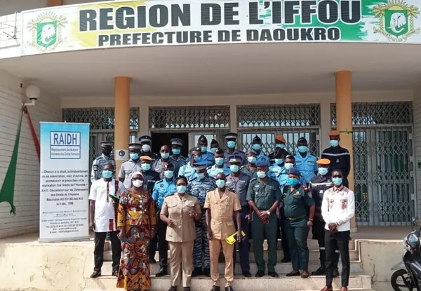 Processus électoral à Daoukro : des forces de défenses et de sécurité se forment à la gestion