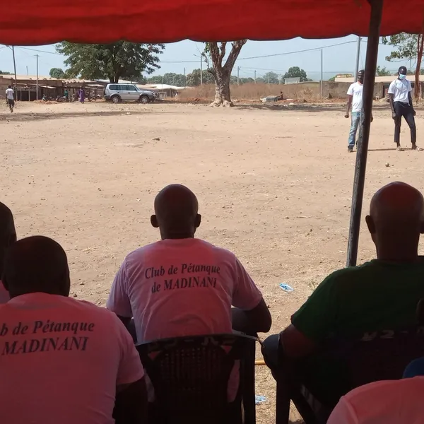 Tournoi de pétanque à Madinani : la paire Doumbia Sam-Konaté Moussa remporte